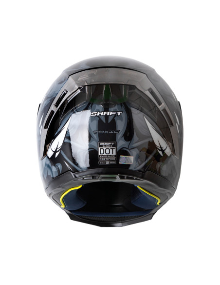 Casco Integral Shaft 562R Toxic Gris Brillo