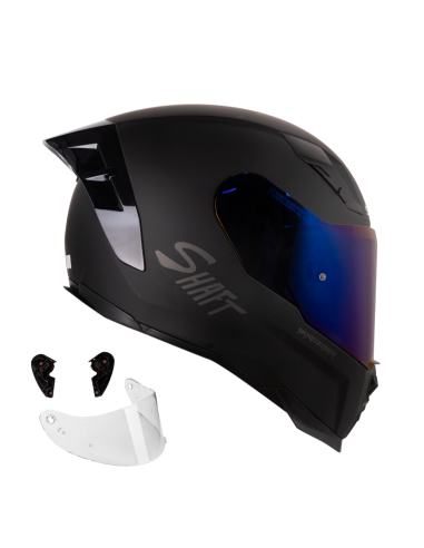 Casco Integral Shaft 562R Solid Negro Gris