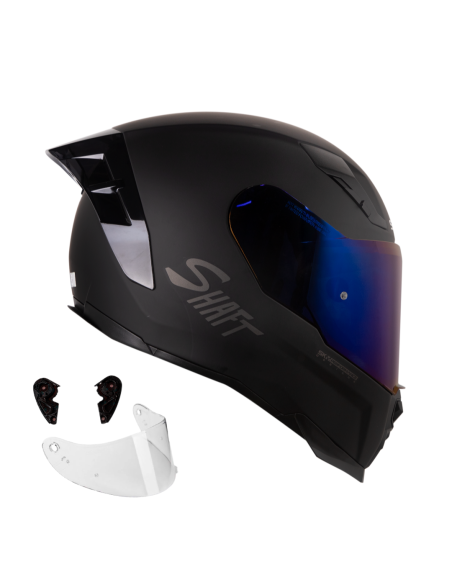 Casco Integral Shaft 562R Solid Negro Gris