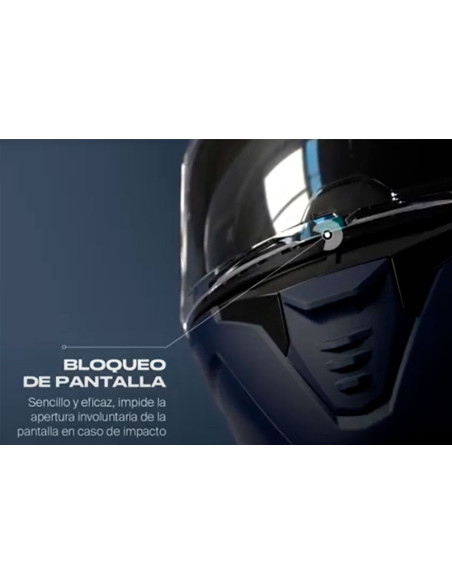 Casco integral MT Thunder 4 Luminance Gris Mate