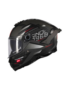 Casco integral MT Thunder 4 Luminance Gris Mate