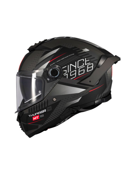 Casco integral MT Thunder 4 Luminance Gris Mate