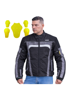 Chaqueta de protección  para moto Motegi
