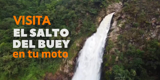 En moto al Salto del Buey