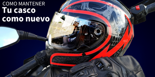 Como mantener tu casco como nuevo