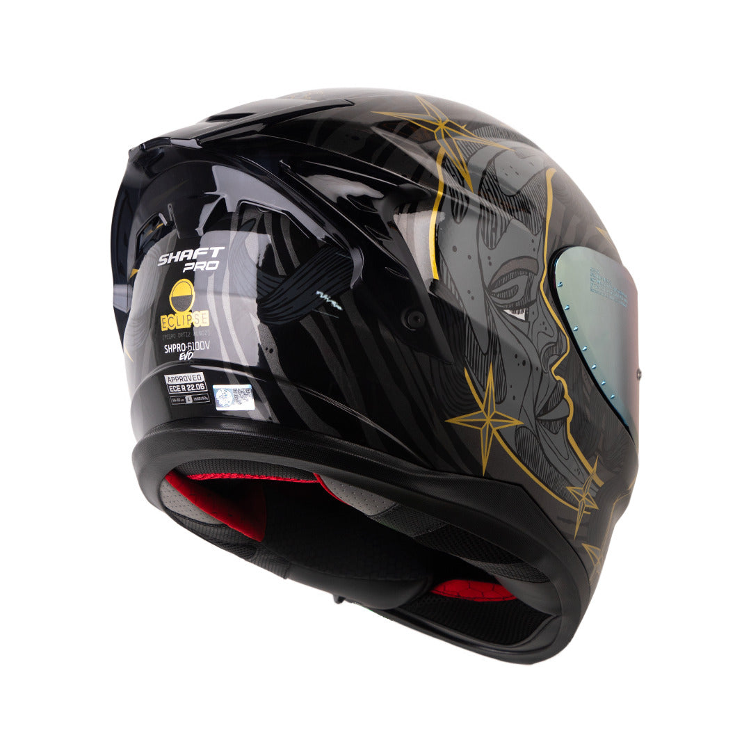 Casco Integral Shaft Pro 610 Doble Visor Eclipse