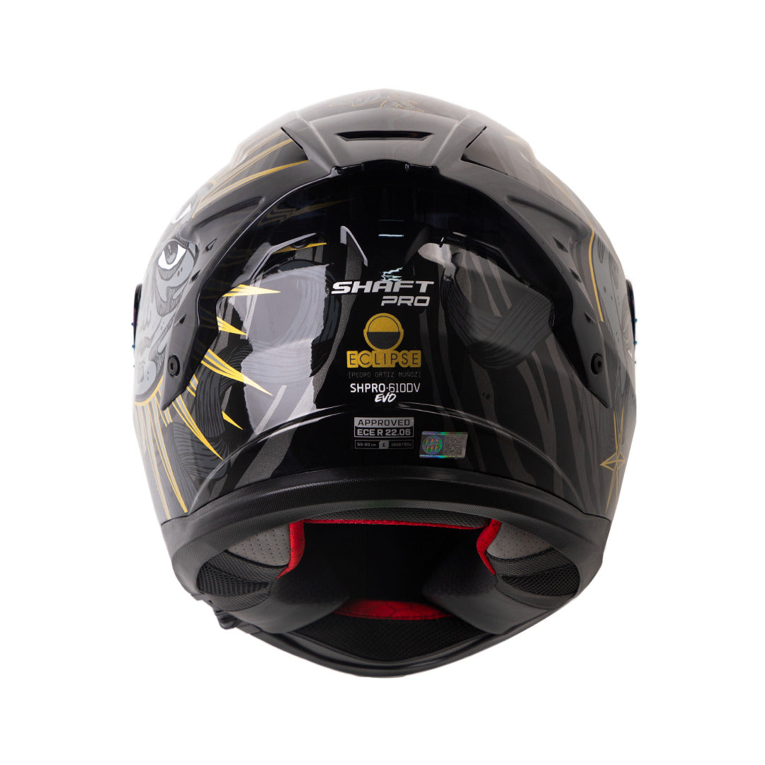 Casco Integral Shaft Pro 610 Doble Visor Eclipse