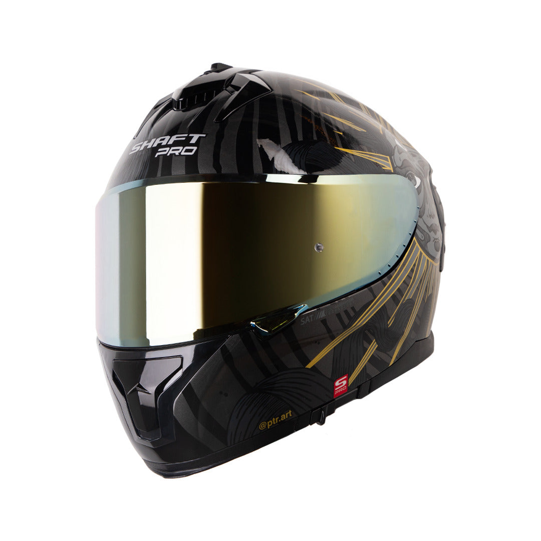 Casco Integral Shaft Pro 610 Doble Visor Eclipse