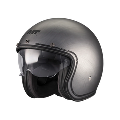 Casco Abierto MT Lemans 2 SV Brushed | Certificación ECE – Estilo Retro