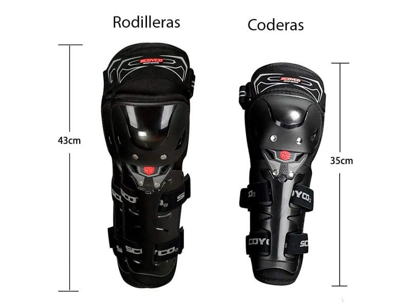 Kit de Rodilleras y coderas Scoyco K11