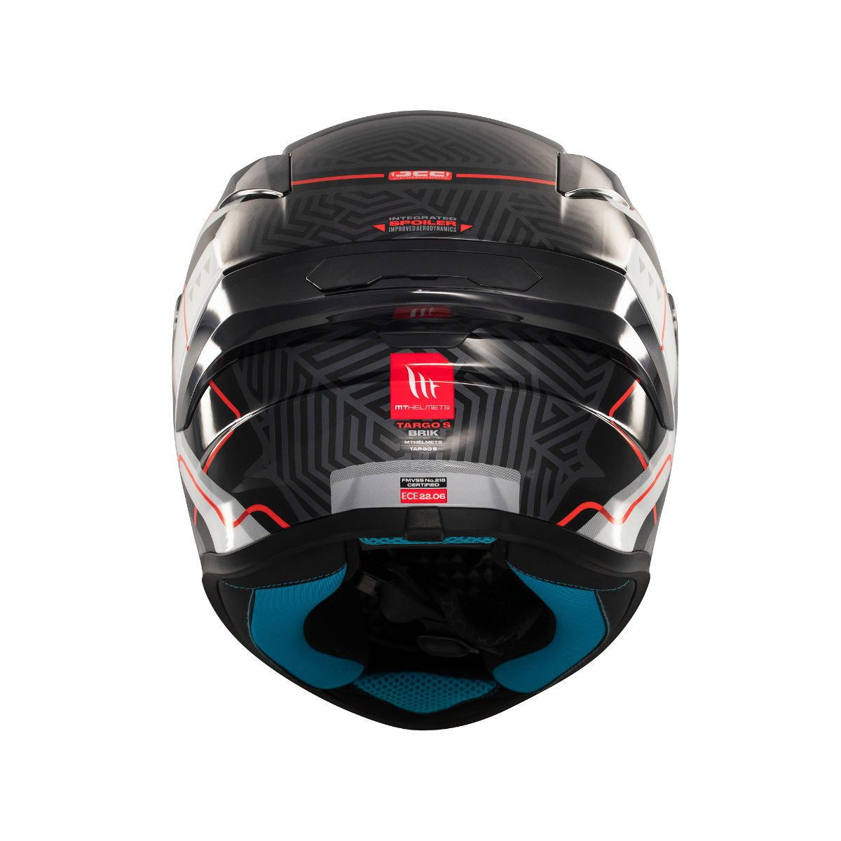 Casco integral MT Targo Briks Gris