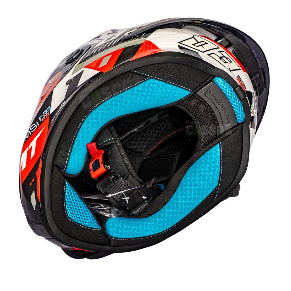 Casco integral MT Targo Briks Rojo