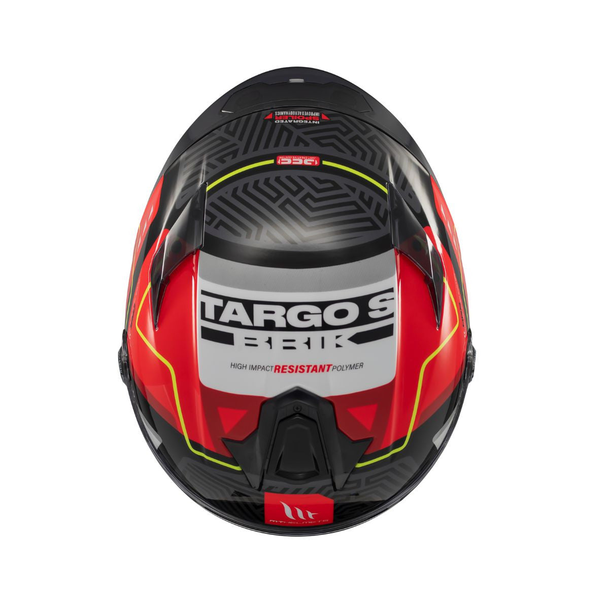 Casco integral MT Targo Briks Rojo