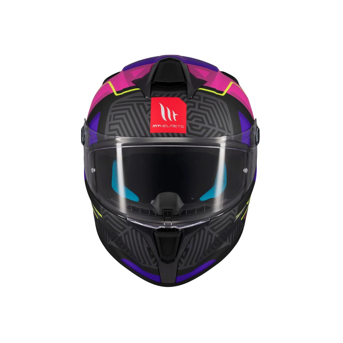 Casco integral MT Targo Briks Fucsia