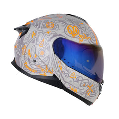 Casco Abatible Shaft 3540DV The World Arena Mostaza