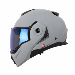 Casco Abatible Shaft Pro 4160 Move Solid Gris Claro