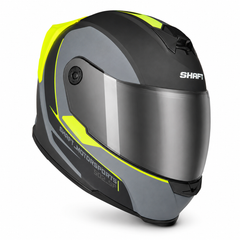 Casco Integral Shaft 502 Negro Amarillo