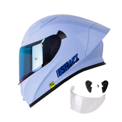 Casco Integral Shaft 526 Solid Azul Claro