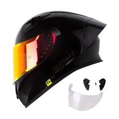 Casco Integral Shaft 526 Solid Negro Brillo