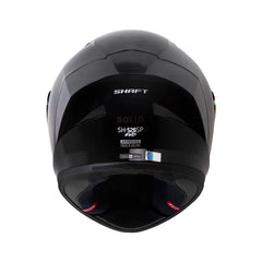 Casco Integral Shaft 526 Solid Negro Brillo