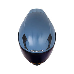 Casco Integral Shaft 562R Solid Azul Grisáceo Brillo
