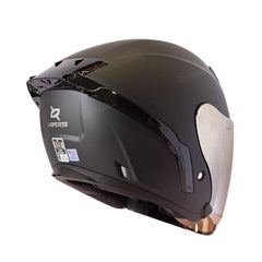 Casco Abierto X-Sports 631 Solid Negro Mate