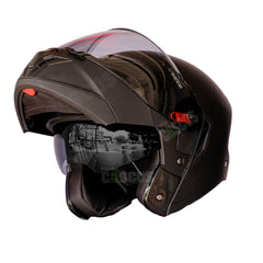 Casco Abatible KNT Trooper Solid Negro Mate