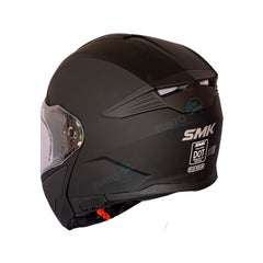 Casco Abatible SMK Gullwing Solid Negro Mate