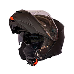 Casco Abatible SMK Gullwing Solid Negro Mate