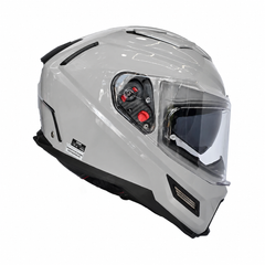 Casco integral SMK Agnar solid gris nardo + visor oscuro