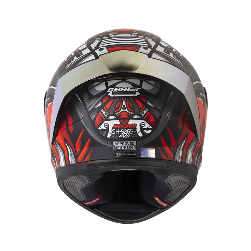 Casco Integral Shaft 526 Armored Rojo