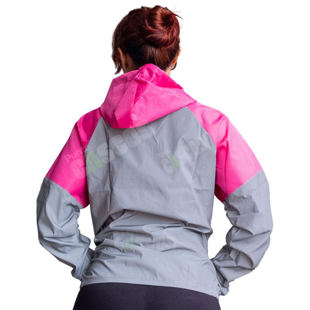 Corta vientos Reflectivo Asphalt Fucsia