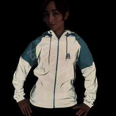 Corta vientos Reflectivo Asphalt Azul Turqueza