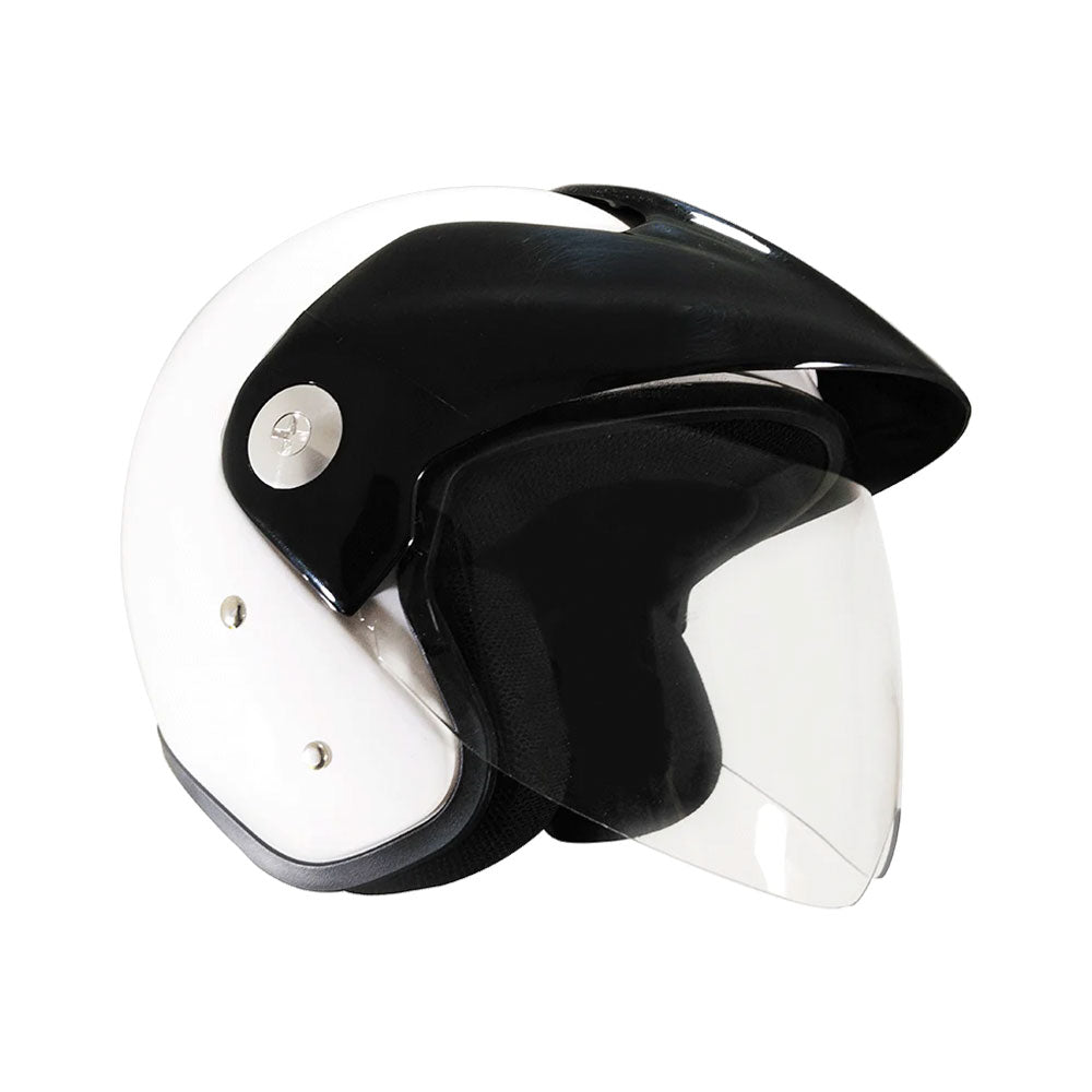 Casco Abierto ZEUS 507 Blanco Brillante