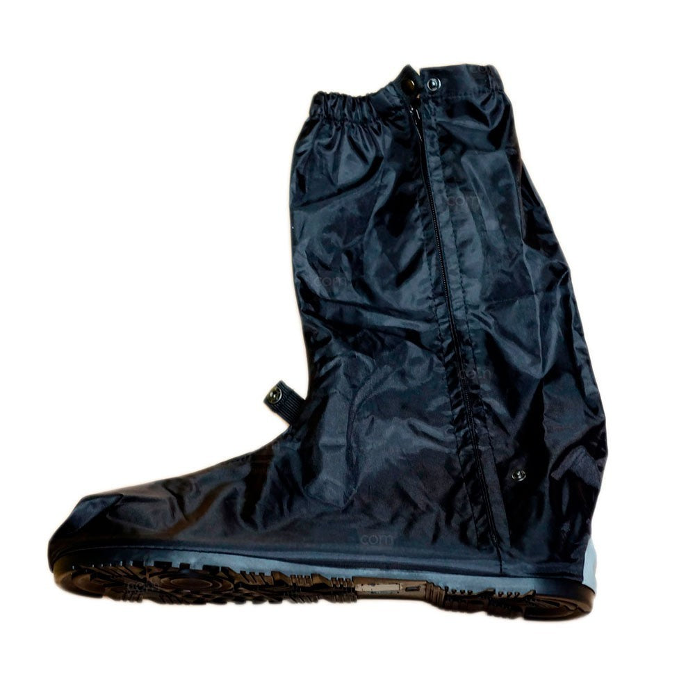 Botas impermeables cubre zapatos Media Caña Lona con suela de caucho