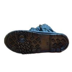 Botas impermeables cubre zapatos Media Caña Lona con suela de caucho