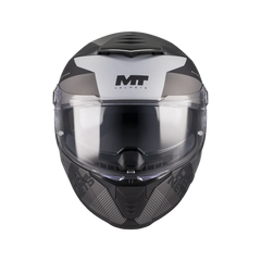 Casco integral MT Thunder 4 Wave Gris Negro