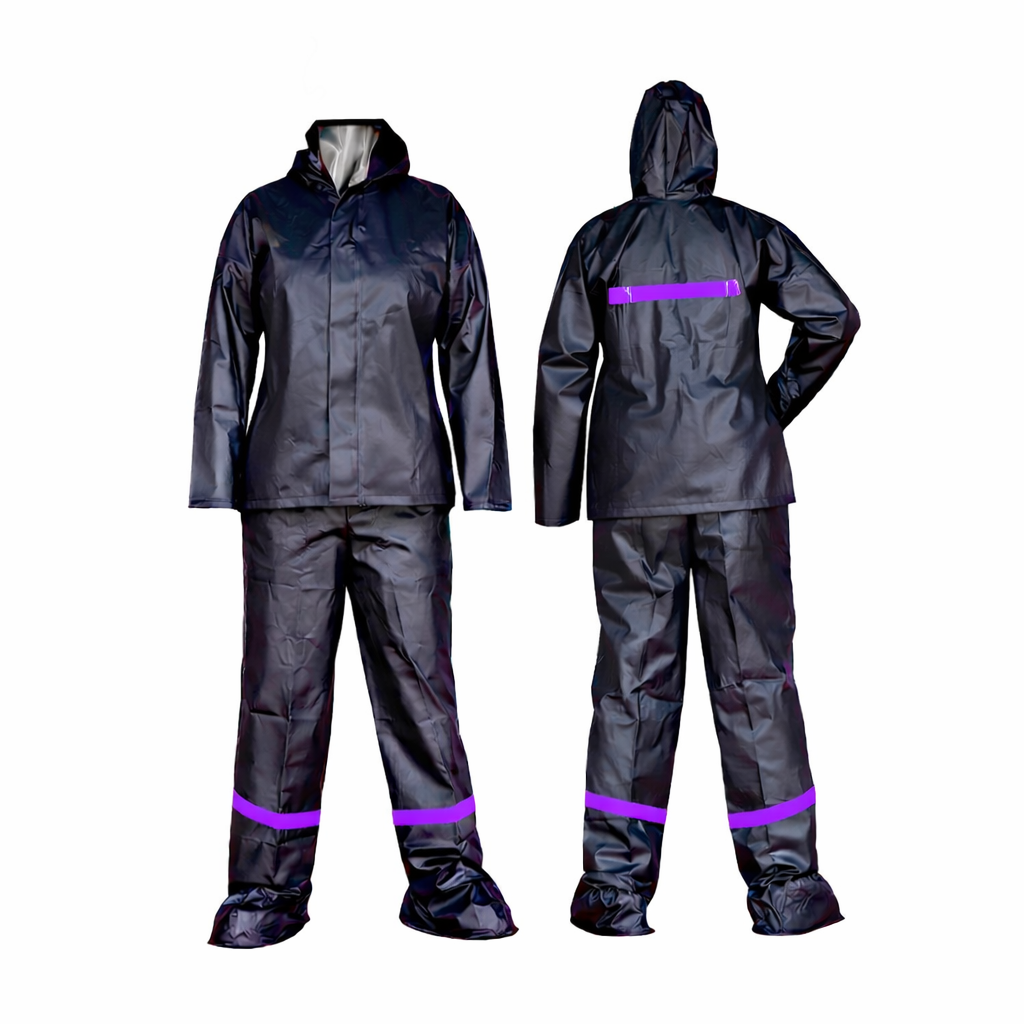 Traje Impermeable PVC Vulcanizado Femenino