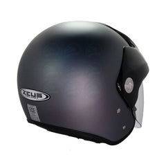 Casco Abierto ZEUS 507 Gris Oscuro Mate