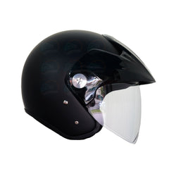 Casco Abierto ZEUS 507 Negro Mate