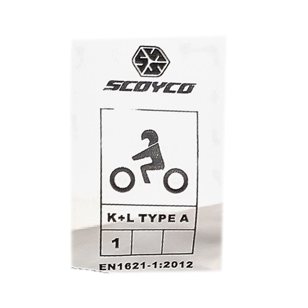 Combo Rodilleras y coderas Certificadas Scoyco K26 + Guantes Certificados scoyco Mc122