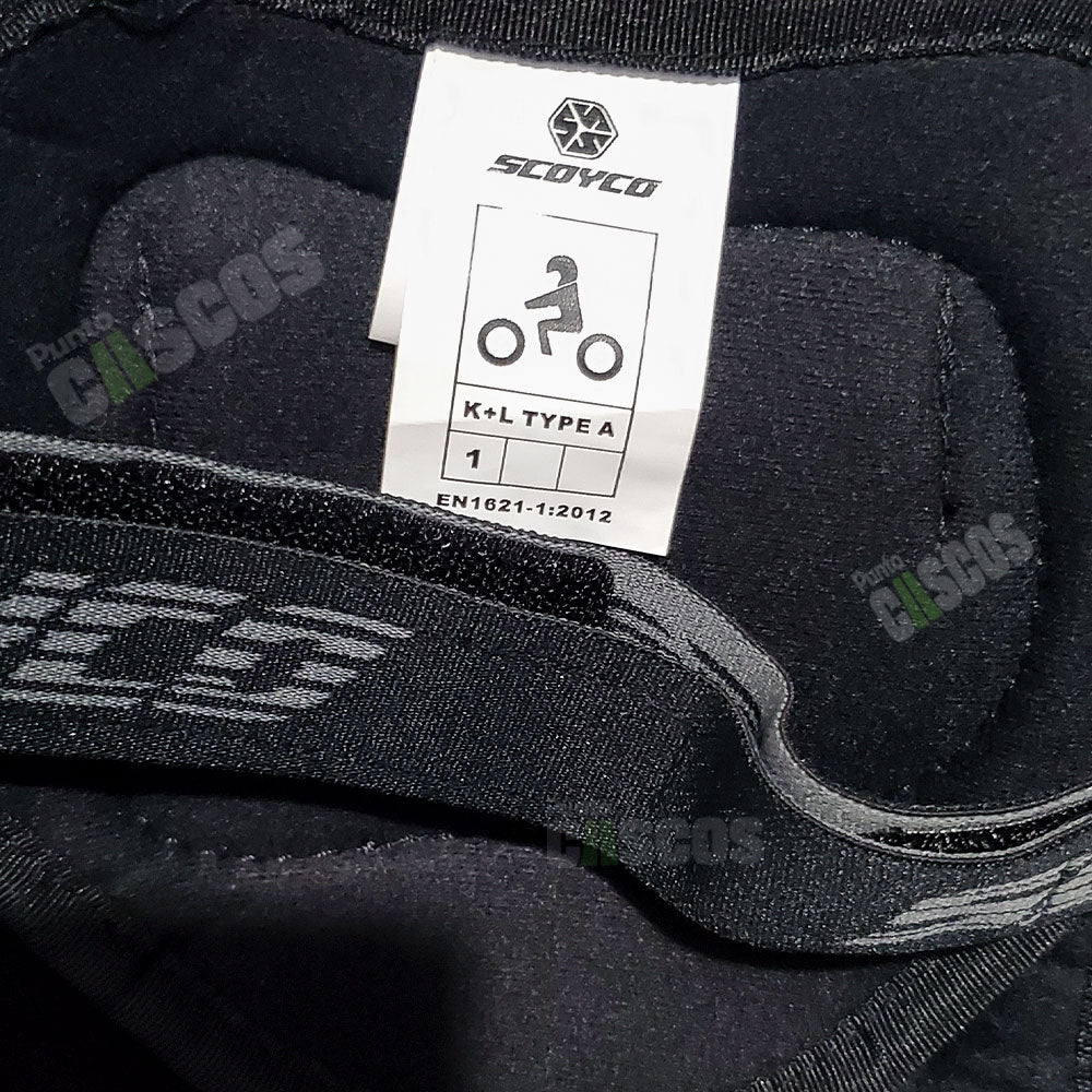 Combo Rodilleras y coderas Certificadas Scoyco K26 + Guantes Certificados scoyco Mc122