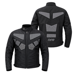Chaqueta para moto DRF Urban Lite Reflex Negra