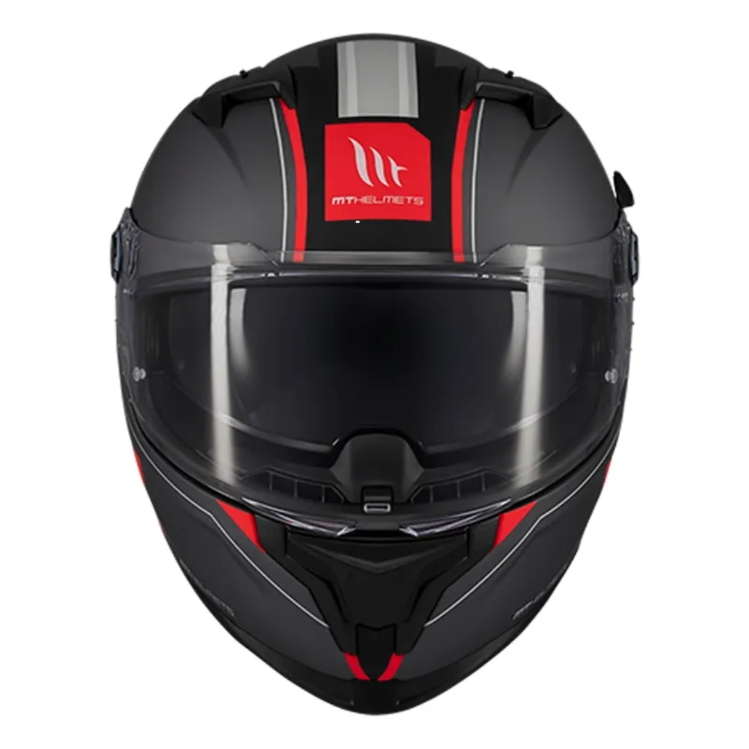 Casco integral MT Braker 2 Charm Rojo Mate