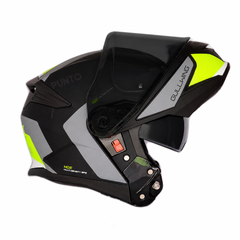 Casco Abatible SMK Gullwing Kresto Gris visor negro