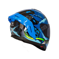 Casco Integral X-Sports M75 Crocsus Azul