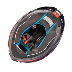 Casco integral MT Stinger 2 Meld Rojo gris