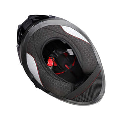 Casco Integral Shaft Pro 612DV Faraón Rojo Gris