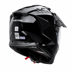 Casco multipropósito KNT Dirt X + Visor Iridium