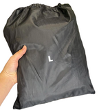 Combo Traje impermeable + Rodilleras y Coderas Metalicas + Guantes